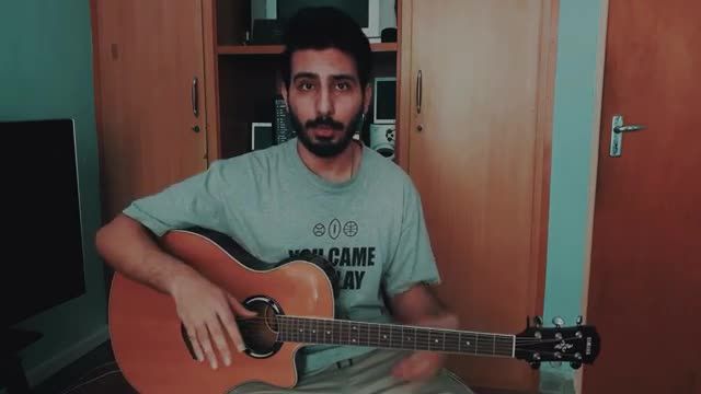 آموزش گیتار | آهنگ نا آشنا از مهراد هیدن