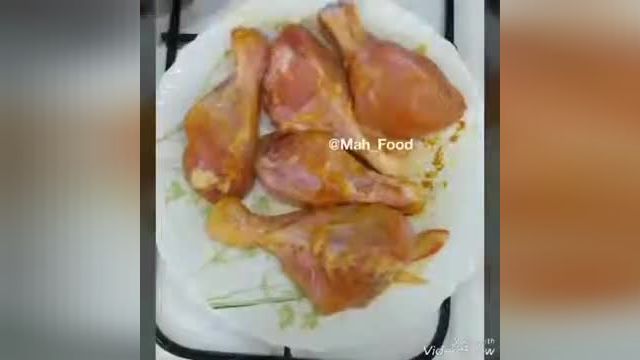 آموزش تهچین سبزی پلو با مرغ