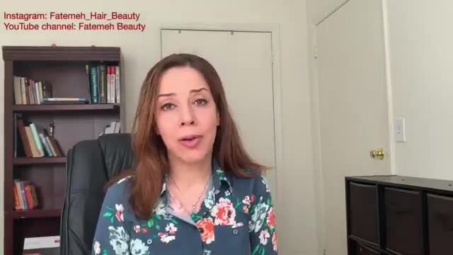 ویدئو کلیپ آموزش مرحل به مرحله کراتین مو
