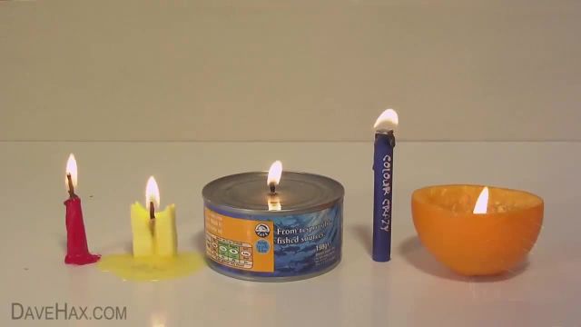 چگونه شمع درست کنیم با وسایل ساده