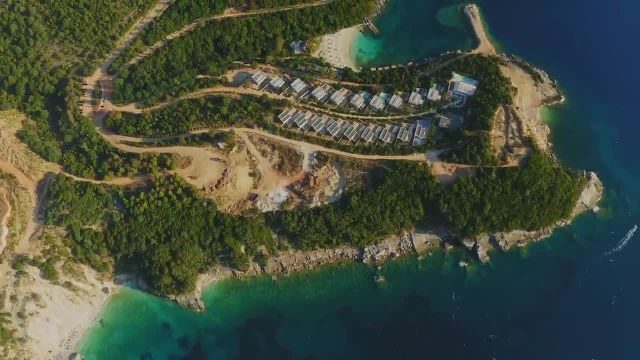 ویدیوی پهپادی آلبانی | 4 ساعت نمای هوایی از دریاچه کومانی