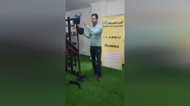 اموزش بدنسازی با دستگاه کراس