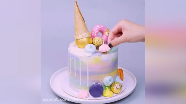 ایده هایی جالب برای تزیین کیک تولد || دیزاین حرفه ای