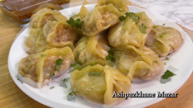 طرز تهیه موموس یا منتوی سبزیجات خوشمزه و عالی به سبک افغانی