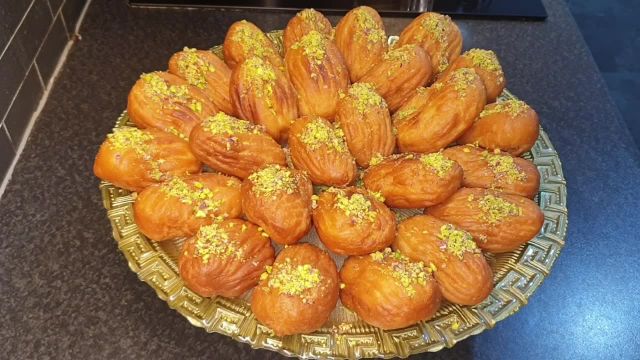 طرز تهیه شیرینی خجور افغانی بدون فر
