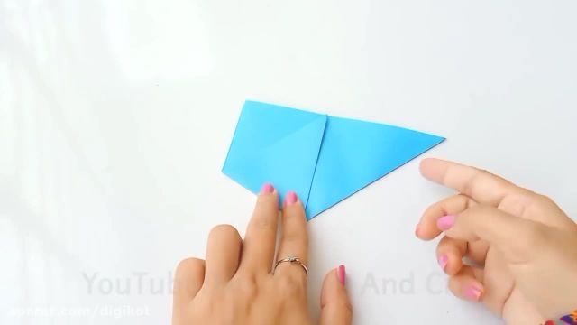 کاردستی زیبای تلفن کاغذی برای بچه ها