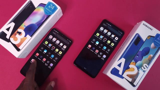 بررسی و مقایسه Samsung Galaxy A21s در مقابل Samsung Galaxy A31