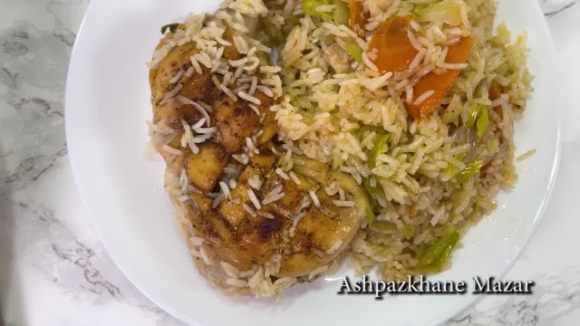 طرز تهیه دمپخت خوشمزه و مجلسی با مرغ به سبک افغان ها