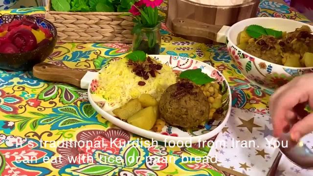 روش پخت کوفته مرغ پوک و خوشمزه با دستور مردم کردستان