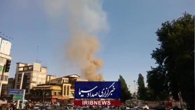آتش سوزی در بخشی از بازار تجریش تهران | مصدوم و فوتی نداشت
