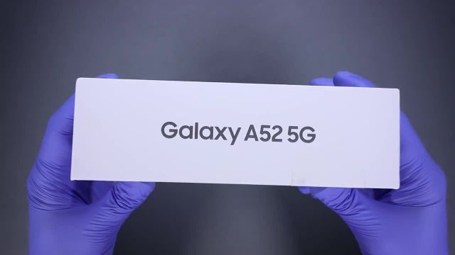 آنباکس Samsung Galaxy A52 5G