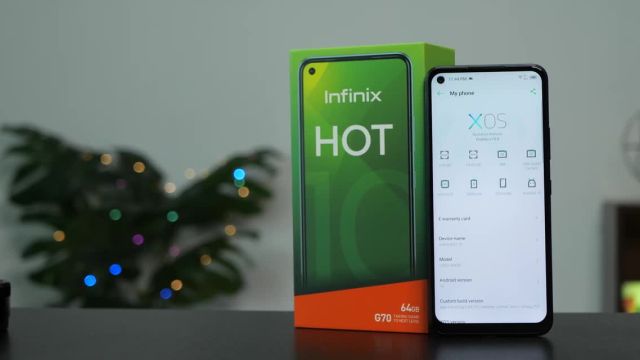 آنباکس و بررسی Infinix Hot 10