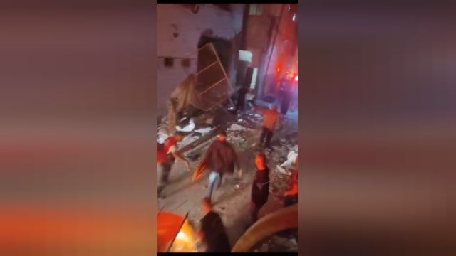 حمله جنگنده‌ های صهیونیستی به یک مسجد در جنین | فیلم