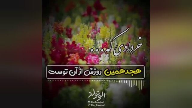 کلیپ تبریک تولد 18 خرداد | کلیپ تولدت مبارک