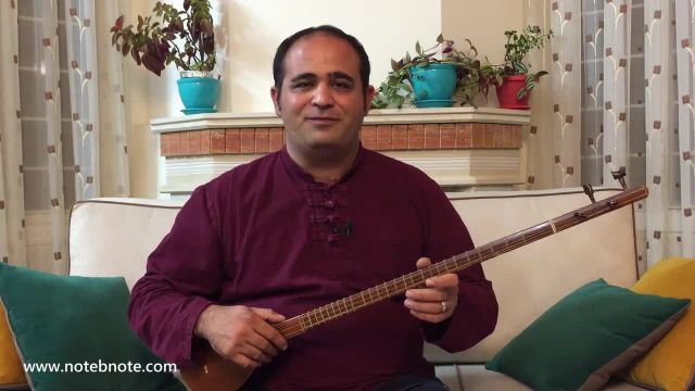 آموزش تکنیک کمان در سه تار توسط علی اقبال