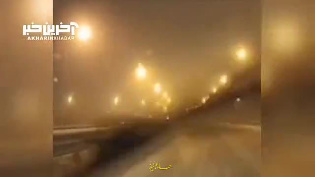 تصاویری از بارش برف سنگین در روسیه