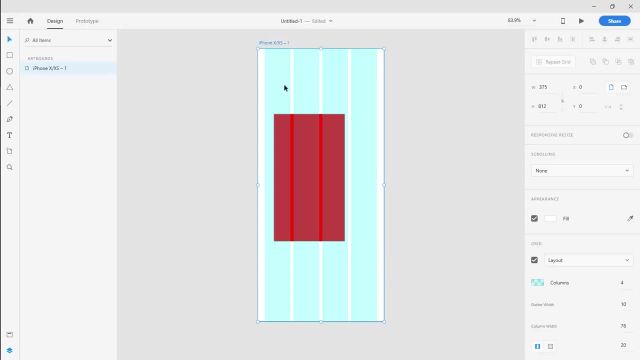 بخش اول مدیریت Artboard ها در Adobe XD | جلسه 3