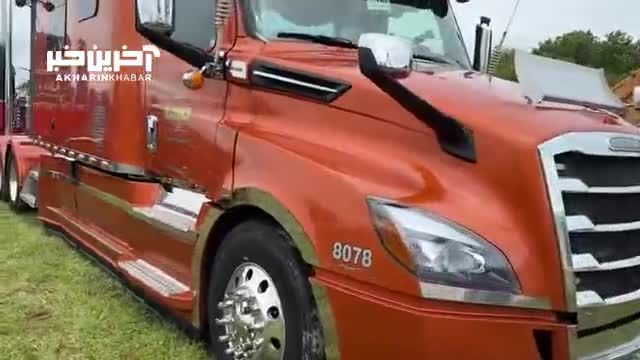 بررسی ظاهری کامیون جذاب آمریکایی "فرایتلاینر کاسکدیا مدل 2019"