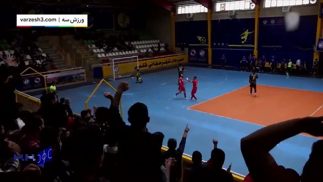 خلاصه فوتسال گهر زمین 7 - سفیر گفتمان 1  در لیگ برتر