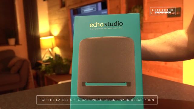 آنباکس و بررسی کامل Amazon Echo Studio بهترین اسپیکر آمازون