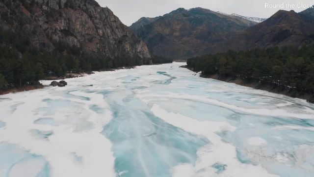 ویدیویی از طبیعت زمستان فوق العاده زیبا مخصوص وضعیت واتساپ و استوری اینستا