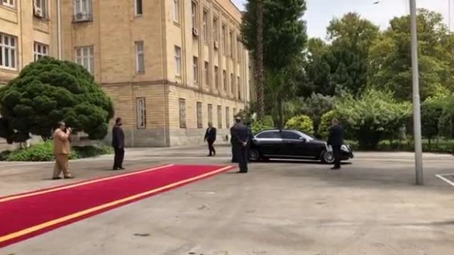 استقبال وزیر امور خارجه از همتای ارمنستانی در تهران