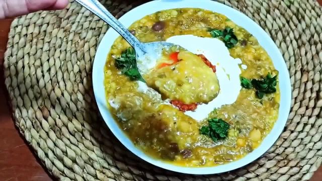 طرز تهیه سوپ حبوبات خوشمزه و مخصوص به سبک افغانی