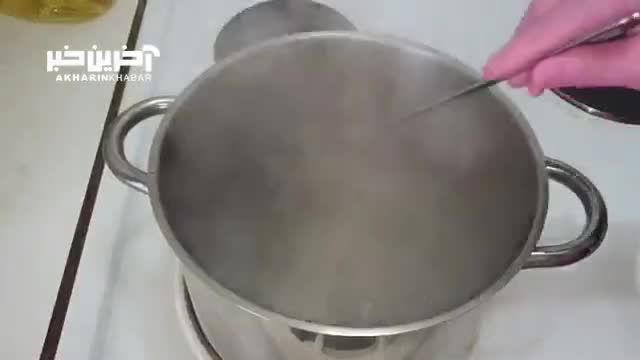 بامیه‌ی حلقه‌ای با شیر: دستور تهیه سریع و آسان