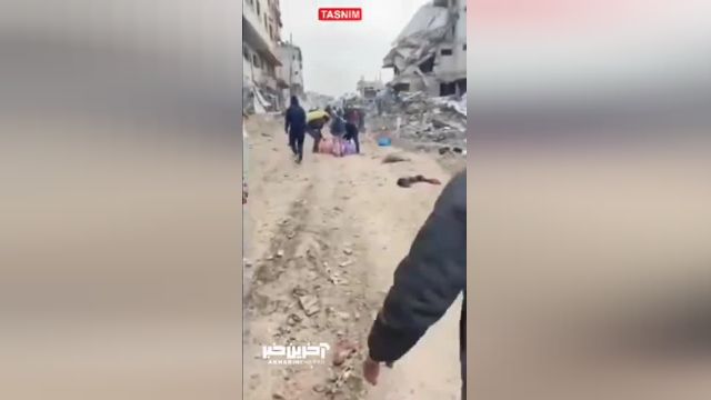 تصاویر تخریب‌های گسترده در شرق غزه
