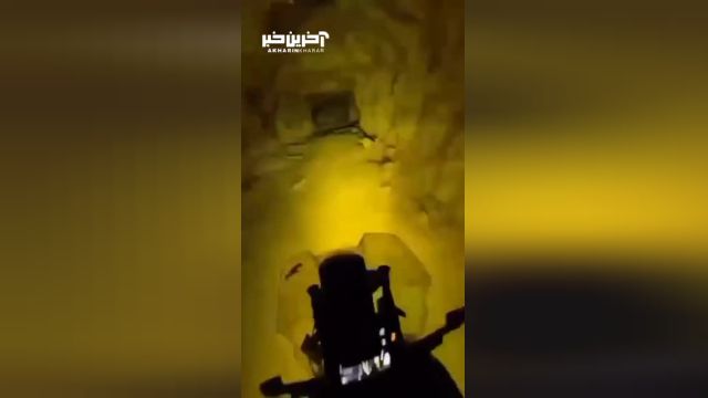 عبور وحشتناک یک موتورسوار از یک غار مخوف!
