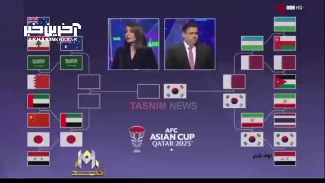پیش‌بینی جذاب خبرنگار معروف شبکه بی‌این اسپورتس درباره جام ملت‌های آسیا