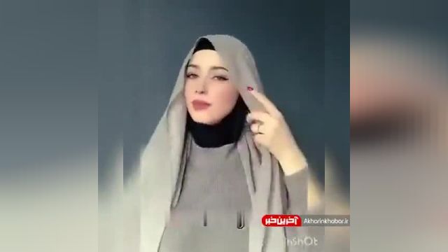 آموزش بستن شال برای مهمانی با حجاب | ویدیو