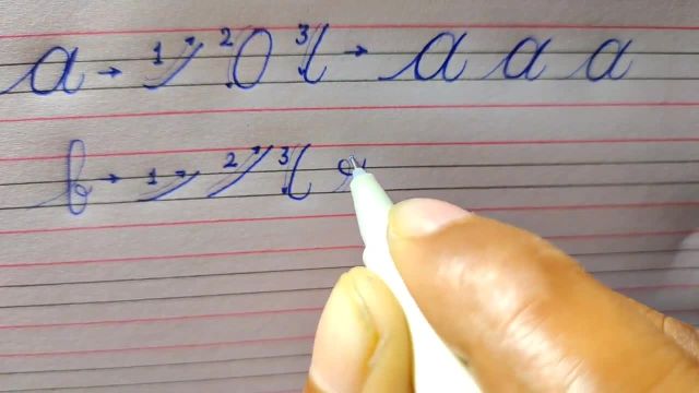 نکات موثر برای بهبود دست خط | نحوه نوشتن حروف کوچک به خط شکسته
