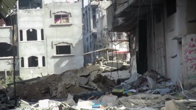 لحظه تخریب تانک مرکاوای اسرائیل توسط حماس: فیلم واقعی