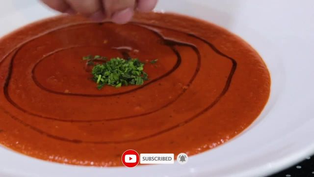 طرز تهیه سوپ گوجه فرنگی ایتالیایی بسیار خوشمزه و پرطرفدار