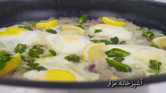 آموزش صبحانه ساده و خوشمزه با تخم مرغ به سبک افغانی
