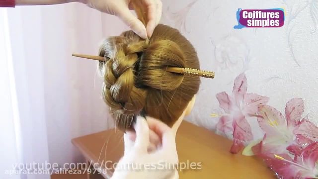 آموزش 6 مدل مو چینی شیک و زیبا | بستن مو به روش چینی