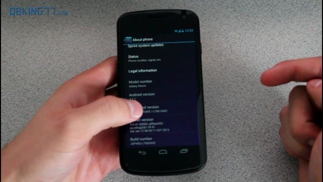 بررسی و بروزرسانی Android 4.3 Jelly Bean در Sprint Galaxy Nexus