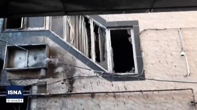 تجربه هیجان انگیز آموزش مهار آتش‌سوزی هتل آپارتمان 5 طبقه در مشهد (فیلم)
