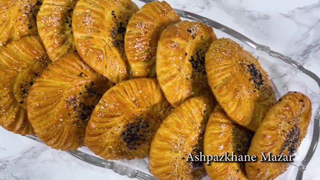طرز تهیه کلچه شور خوشمزه و خوش خوراک افغانی با دستور ساده و سریع