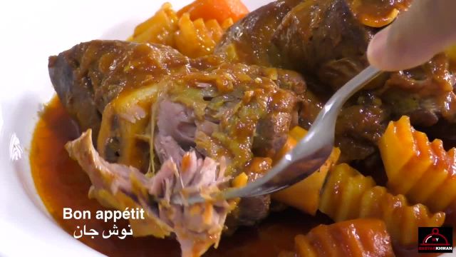 طرز پخت ماهیچه گوسفند لذیذ و خوشمزه به سبک افغانی