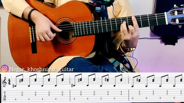 آموزش آهنگ بهتر از منه علی یاسینی با گیتار + نت و تبلچر