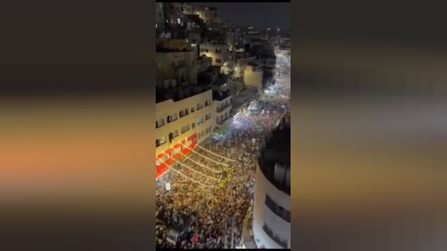 راهپیمایی اردنی‌ ها در حمایت از مردم فلسطین