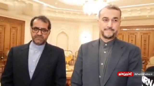 سفر وزیر امور خارجه کشورمان به مسقط پایتخت عمان:  حامل پیام رئیس‌جمهور هستم
