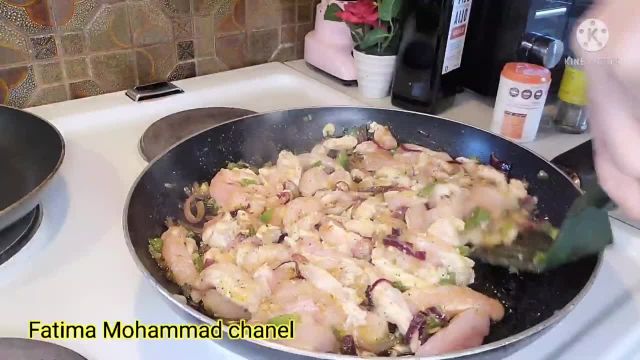 آموزش ساندویچ مرغ خوشمزه و فوری به روش افغان ها