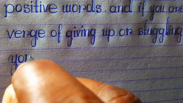 دستخط تمیز و مرتب انگلیسی | چگونه با خط خوب با خودکار سریع بنویسیم؟