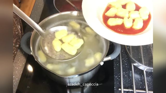 طرز تهیه اینوکی ایتالیایی فقط با آرد و سیب زمینی | رسپی خوشمزه با سيب زمينی