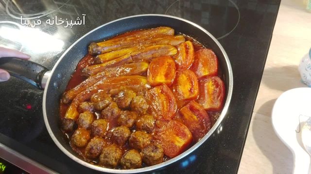 طرز تهیه مشته بادمجان غذای سنتی و دلچسب با گوشت چرخ کرده