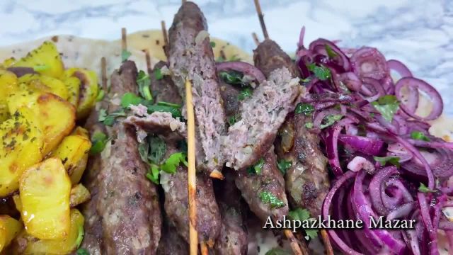 طرز تهیه کباب آبدار و خوشمزه در داش به روش افغانی فوق العاده خوشمزه و بی نظیر