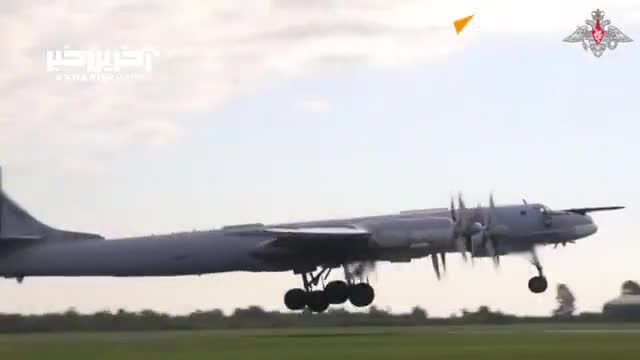 پرواز دو بمب‌ افکن روسی بر فراز آب‌ های بی‌ طرف دریای ژاپن